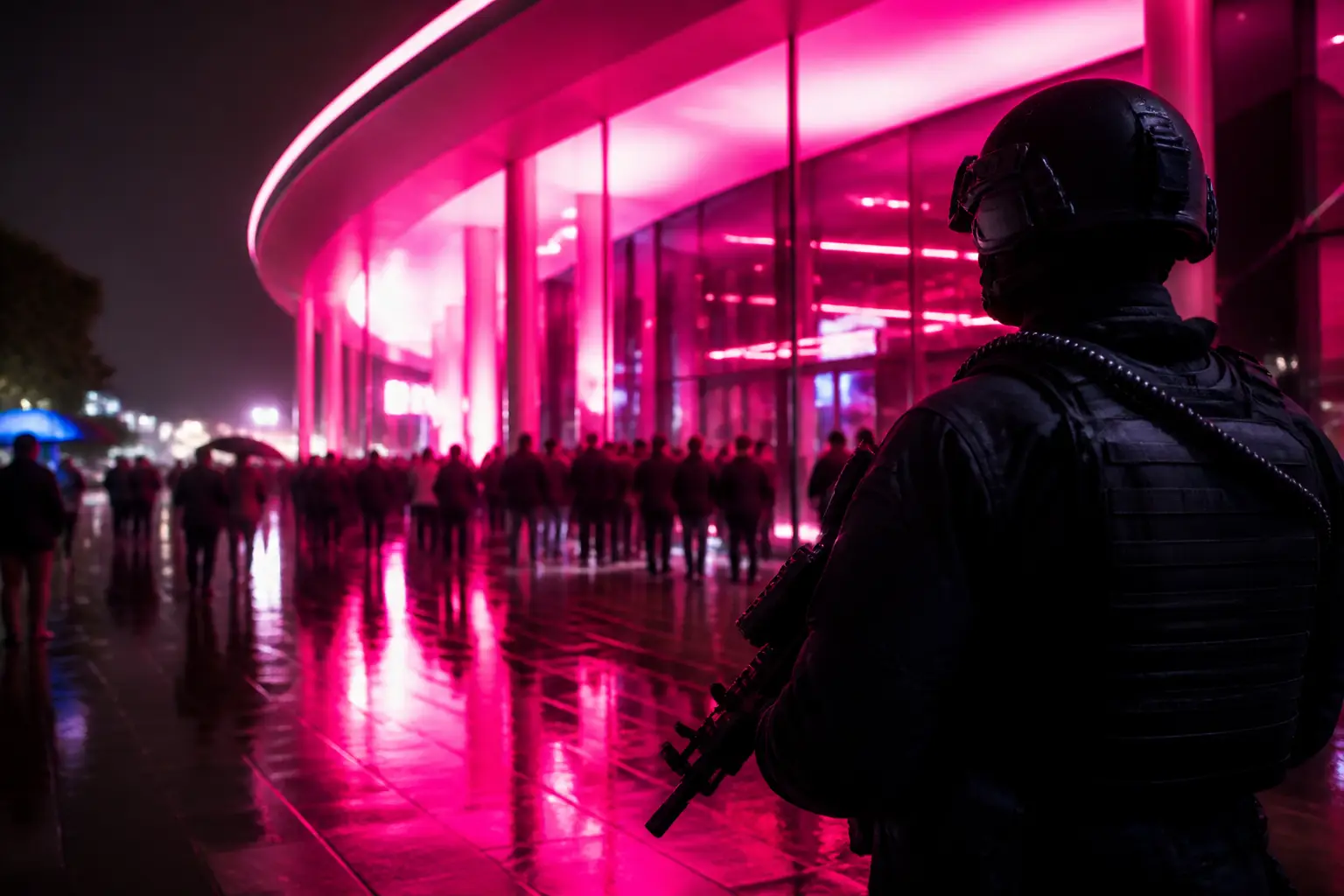 Polizeieinsatz am Casino Zürich: Schwer bewaffnete Kräfte sichern den Spielbetrieb
