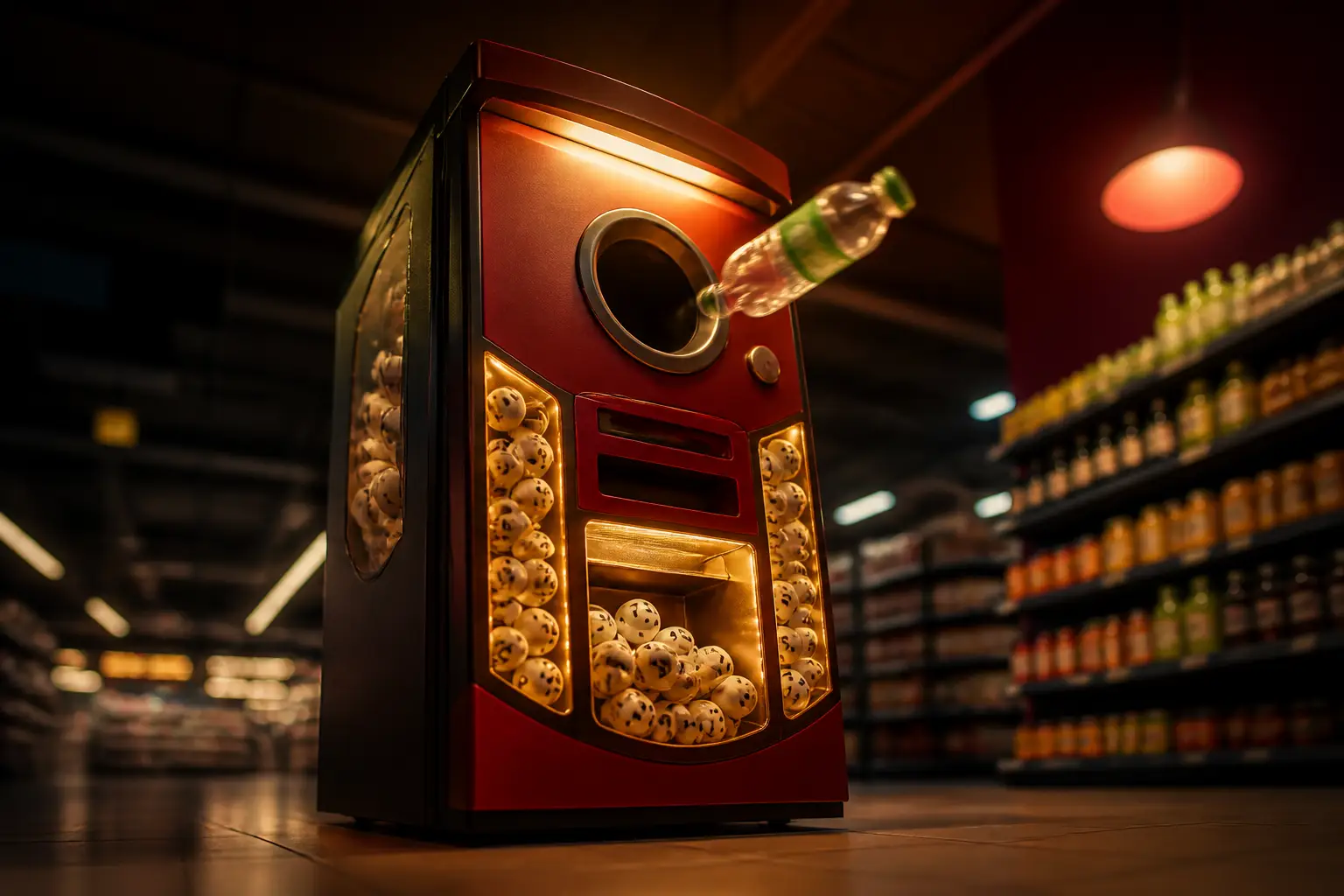 Pfandautomat wird zum Casino: Deutsche Pfandlotterie lockt im Supermarkt